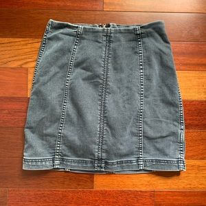 Free People Denim Skirt